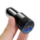 3.1A 15w Car Charger Usb Cigarette Lighter Adapter Car Auto Replacement Battery Fast Charger Black