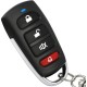 433 Remote Control Garage Door Universal Self-copy Remote Control Car Anti-theft Alarm Remote Control Black