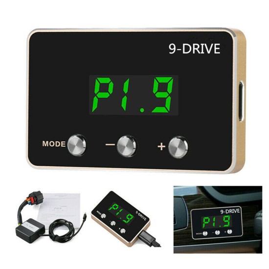 7pcs Electronic Accelerator Throttle Response Controller 9 Drive Modes Smart Throttle Controller Car Modification Accessory Parts 809