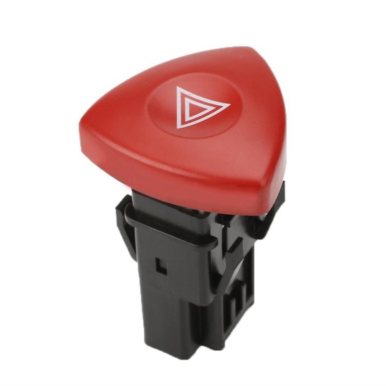 820044272 Hazard Warning Light Switch Red Button Fit for Renault Laguna Master  Red + black