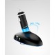 A27 Vehicle Bluetooth FM Transmitter LCD Display Wireless Radio Adapter Smart Music Player Car Kit with Hands-Free Calling  blue