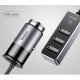 Baseus Car USB Charger 4 Ports Output Car Charger Mobile Phone Charger for iPhone X 8 7 6 Samsung Xiaomi Charger black