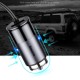 Baseus Car USB Charger 4 Ports Output Car Charger Mobile Phone Charger for iPhone X 8 7 6 Samsung Xiaomi Charger black