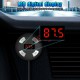 C1 Car Bluetooth-compatible  3.0  Receiver Charger Multifunctional Built-in Microphone Lossless Noise Reduction Wireless Fm Transmitter black