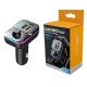 C24 Car FM Transmitter Bluetooth Wireless Handsfree Audio Dual Usb Car Charger Black