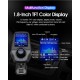 Car Bluetooth Hands-free Phone Transmitter AUX MP3 Player Smart Fast Charging 3.0 Charger black