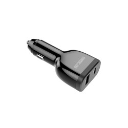 Car Charger with Qc3.0 Flash Charge for Dji Avata/ Mini 3 Pro/mavic 3 Black