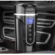 Car Electric Cup Portable Universal Portable Car Electric Kettle Traveling Heating Cup black_Car 12v / 24v