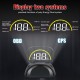 Car Hud Head-up Display GPS Obd Dual-mode Digital Display Windshield Black