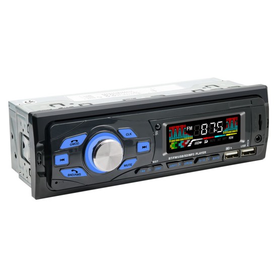 Car MP3 Player Bluetooth FM Radio Hands Free Calling Power Amplifier Swm-616 Black