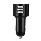 Car Mp3 Bluetooth Player Hands-free Car Fm Transmitter Music Player Car  Charger X18 black