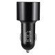 Car Mp3 Bluetooth Player Hands-free Car Fm Transmitter Music Player Car  Charger X18 black