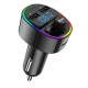 Car Mp3 Player Bluetooth-compatible G67 Card Pd Fast Charging Dual Usb High-power Power Supply Car Hands-free Fm Transmitter black