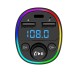 Car Mp3 Player Bluetooth-compatible G67 Card Pd Fast Charging Dual Usb High-power Power Supply Car Hands-free Fm Transmitter black