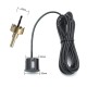 Car Parking Sensor 4 Sensors Probe 22mm with Buzzer Reversing Backup Radar Buzzer System Black