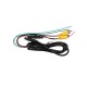 Car Reverse Rear View Parking Camera Video Extension  Cable Connecting Cord black