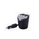 Cup Shaped Dual USB Car Charger Bluetooth Hands-free Phone Car Bluetooth MP3 Player black