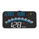 G10 Hud Gps Head Up Display Speedometer Overspeed Led Monitor Blue and White