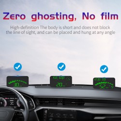 G10 Hud Gps Head Up Display Speedometer Overspeed Led Monitor Green Light