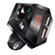 G18 Car Mp3 Player Wireless Bluetooth-compatible Hands-free Dual Usb Car Charger Fm Transmitter Receiver black