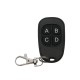 Garage Door Remote Control 433mhz 4 Keys Copy Cloning Electric Gate Remote Controller Duplicator Key Wireless Black