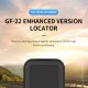 Gf22 Locator Anti-lost Tracer Device Wireless Smart Precise Positioning  Anti-theft Mini GPS Tracker Black