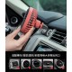 LED Car Air Outlet Fan USB Portable Mini Fan red