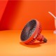 LED Car Air Outlet Fan USB Portable Mini Fan red