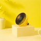 LED Car Air Outlet Fan USB Portable Mini Fan yellow