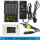 LiitoKala Lii-600 LCD Battery Charger for 26650 21700 18650 18350 20650 14500 AA AAA