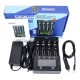 LiitoKala Lii-600 LCD Battery Charger for 26650 21700 18650 18350 20650 14500 AA AAA