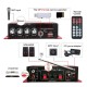 MA130 DC 12V Car Bluetooth Microphone Power Amplifier Power Intelligent Audio Amplifier red