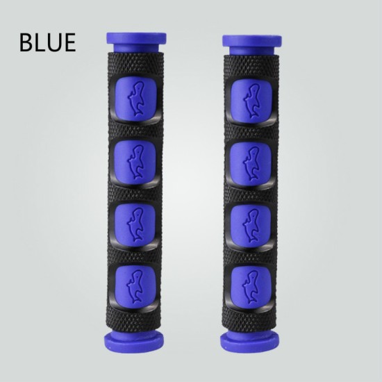 Motorcycle Accessories Universal Moto E-bike Scooter Handlebar Moto Handle Brake Grip Rubber Sleeve blue