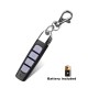 Multi-functional 433mhz Wireless  Remote Control Garage Gate Door Opener Remote Control Duplicator Cloning Code Car Key Security Alarm Black shell-gray key lock