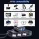 Multi-port Car Cigarette Lighter Adapter 3 Sockets 6 Ports Mobile Phone Pd Qc Fast Charger Black