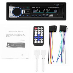 Multimedia Car  Mp3  Player Dual Usb Phone Fast Charging Fm Player Radio Bluetooth-compatible U Disk Tf Card Amplifier Reader Swm-530 black