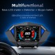 P1 Head Up Display Obd Gps Hud HD Lcd Instrument Smart Digital Speedometer Black