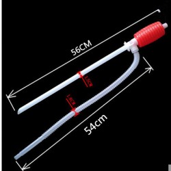 Portable Car Manual Hand Siphon Pump Hose Gas Oil Liquid Syphon Transfer Pump Universal