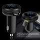 Radio Adapter Quick Charge 3.0 Wireless V4.2 Car Smart Fm Transmitter USB Charger Black