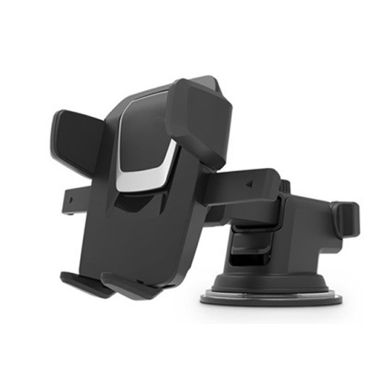 Universal Car Holder Windshield Suction Cup Mount Stand for Cell Phone GPS silver