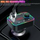 Usb Car Charger FM Transmitter Bluetooth 5.0 Black