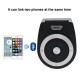 Wireless Bluetooth Car Kit  Speaker Speakerphone Hands-free Car Kit Support Bluetooth 4.1 Car Bluetooth Kit Hands Free Calls white