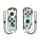 1pair Wireless Bluetooth Game Handle Joy Cons Gaming Controller Gamepad For Nintend Switch NS Joycon Console with Wrist Strap Light grey