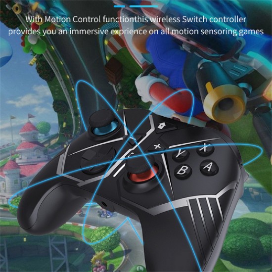 2.4G Wireless Game Controller Bluetooth Gamepad for Ps3 Ios Android PC Controle Joypad Black