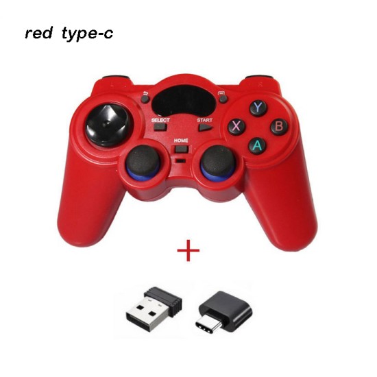 2.4g Android Gamepad Wireless Gamepad Joystick Game Controller Joypad Black micro interface