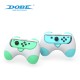 2pcs Tns-2130 Hand Grip Case Controller Gamepad Hand Grip Stand Compatible for Switch Oled Left Right Handle Red Blue