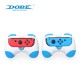 2pcs Tns-2130 Hand Grip Case Controller Gamepad Hand Grip Stand Compatible for Switch Oled Left Right Handle Red Blue