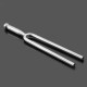 440Hz A Tone Stainless Steel Tuning Fork Violin Guitar Piano Tuner  Silver (transparent pp hanging bag packaging)