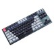 87-key Bluetooth Keyboard Three-mode Mechanical Keyboard for Tablet Phone Computer dark grey