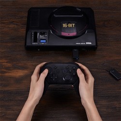 8BitDo M30 Wireless Bluetooth Gamepad for Nintend Switch Console for Sega Genesis Mega Drive Style Game Controller with Receiver black